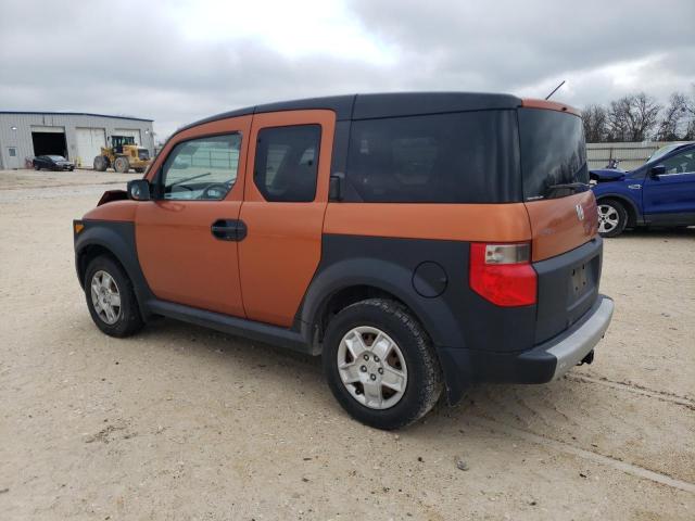 5J6YH27398L011185 - 2008 HONDA ELEMENT LX ORANGE photo 2