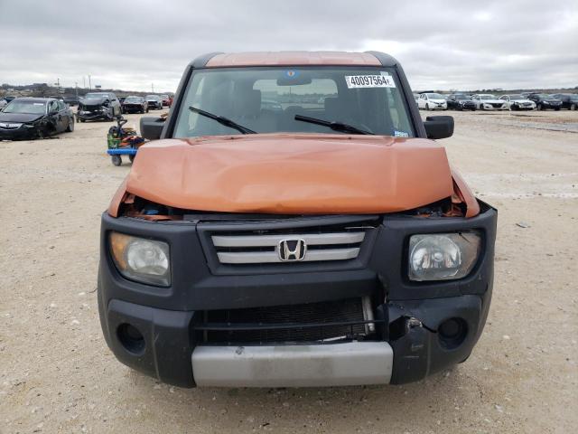 5J6YH27398L011185 - 2008 HONDA ELEMENT LX ORANGE photo 5