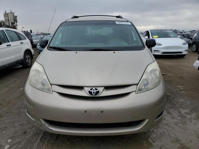 5TDZK23C38S151992 - 2008 TOYOTA SIENNA CE GOLD photo 5