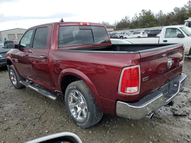 1C6RR7NTXHS668310 - 2017 RAM 1500 LARAMIE BURGUNDY photo 2