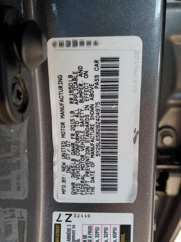 5Y2SL65828Z404975 - 2008 PONTIAC VIBE GRAY photo 12