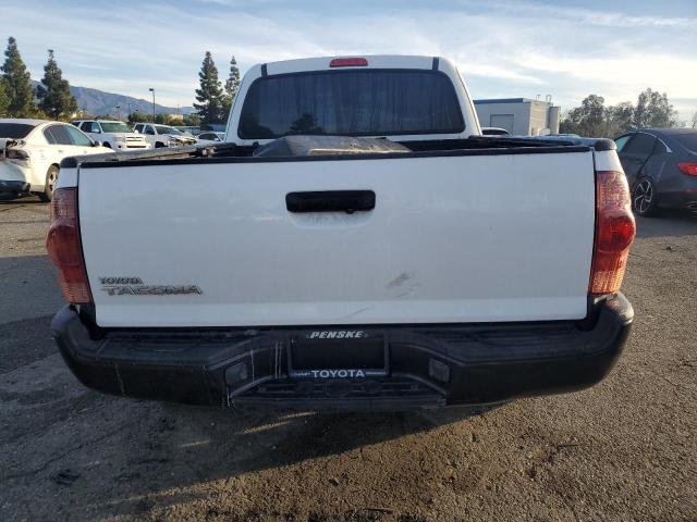 5TFTX4CN3EX042135 - 2014 TOYOTA TACOMA ACCESS CAB თეთრი ფოტო 6