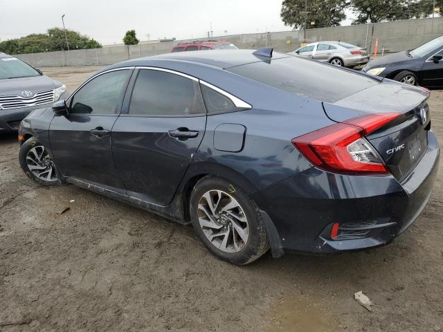 2HGFC2F71HH560488 - 2017 HONDA CIVIC EX BLUE photo 2