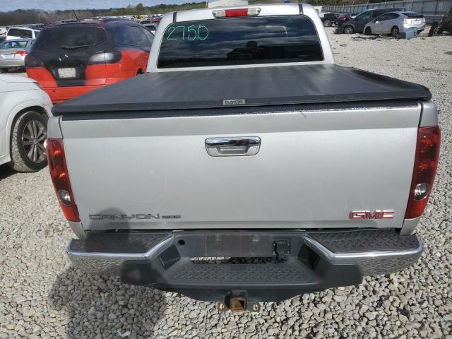 1GTD5MFE2C8109062 - 2012 GMC CANYON SLE SILVER photo 6