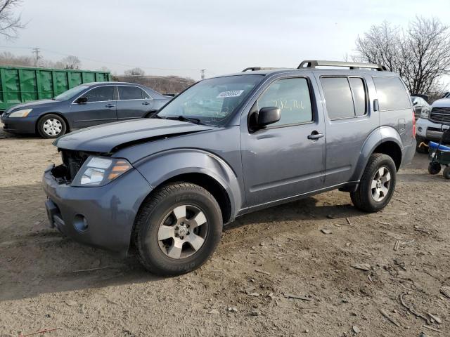 5N1AR1NB1BC606379 - 2011 NISSAN PATHFINDER S GRAY photo 1