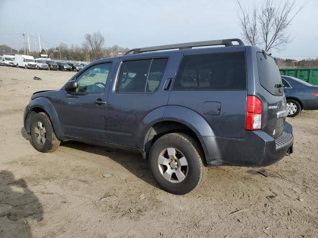 5N1AR1NB1BC606379 - 2011 NISSAN PATHFINDER S GRAY photo 2