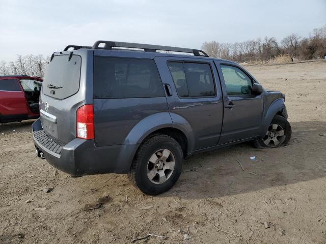 5N1AR1NB1BC606379 - 2011 NISSAN PATHFINDER S GRAY photo 3