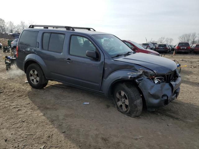 5N1AR1NB1BC606379 - 2011 NISSAN PATHFINDER S GRAY photo 4