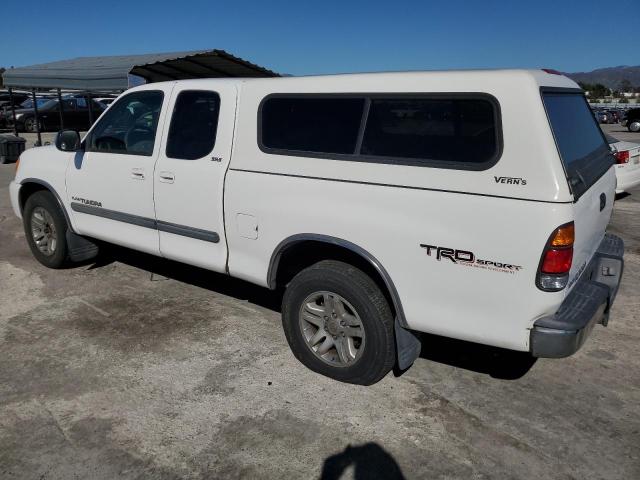 5TBRT341X3S435122 - 2003 TOYOTA TUNDRA ACCESS CAB SR5 WHITE photo 2