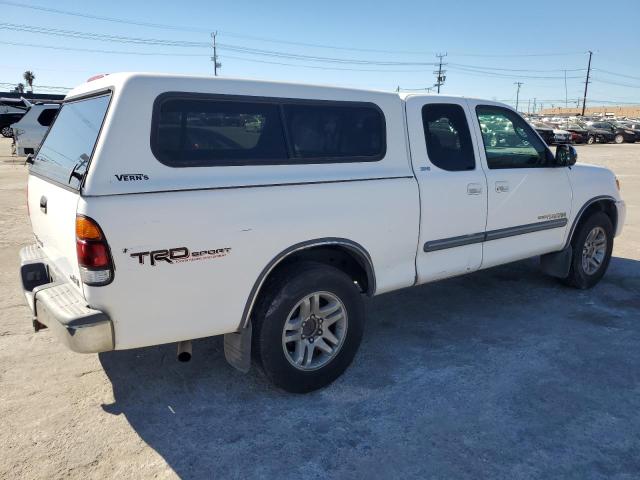 5TBRT341X3S435122 - 2003 TOYOTA TUNDRA ACCESS CAB SR5 WHITE photo 3