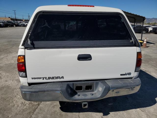 5TBRT341X3S435122 - 2003 TOYOTA TUNDRA ACCESS CAB SR5 WHITE photo 6