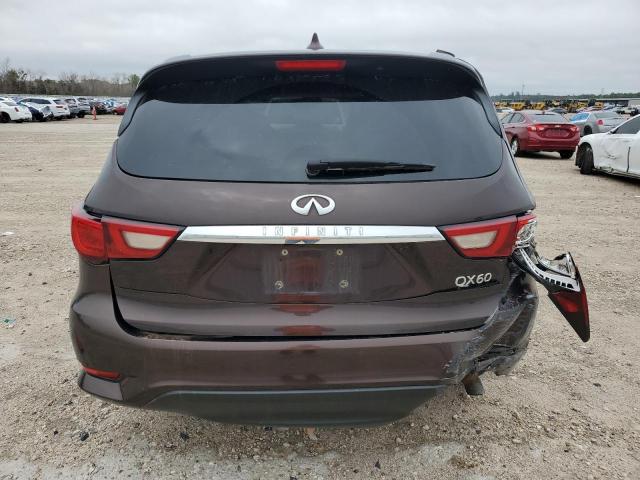 5N1DL0MN7KC514522 - 2019 INFINITI QX60 LUXE BURGUNDY photo 6