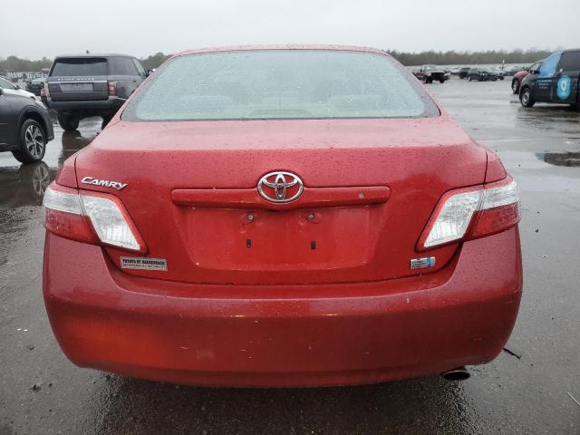 471BB46K29U090742 - 2009 TOYOTA CAMRY HYBR RED photo 6