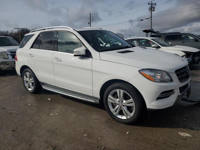 4JGDA5HB3FA533038 - 2015 MERCEDES-BENZ ML 350 4MATIC WHITE photo 4