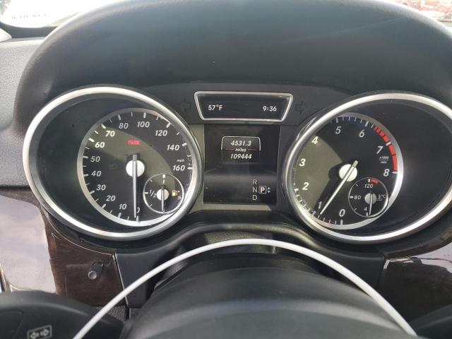 4JGDA5HB3FA533038 - 2015 MERCEDES-BENZ ML 350 4MATIC WHITE photo 9