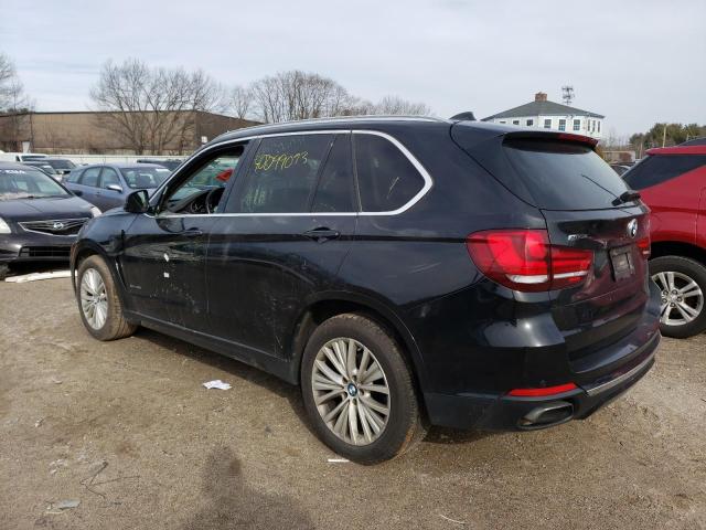 5UXKT0C52G0S77815 - 2016 BMW X5 XDR40E BLACK photo 2