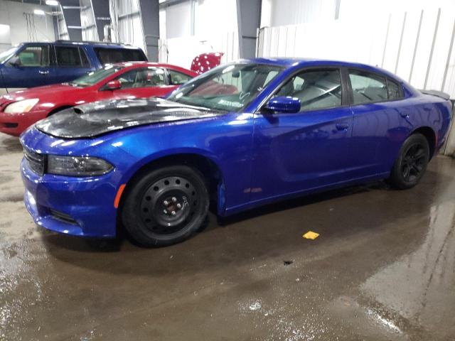 2C3CDXBG9LH152996 - 2020 DODGE CHARGER SXT BLUE photo 1