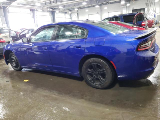 2C3CDXBG9LH152996 - 2020 DODGE CHARGER SXT BLUE photo 2