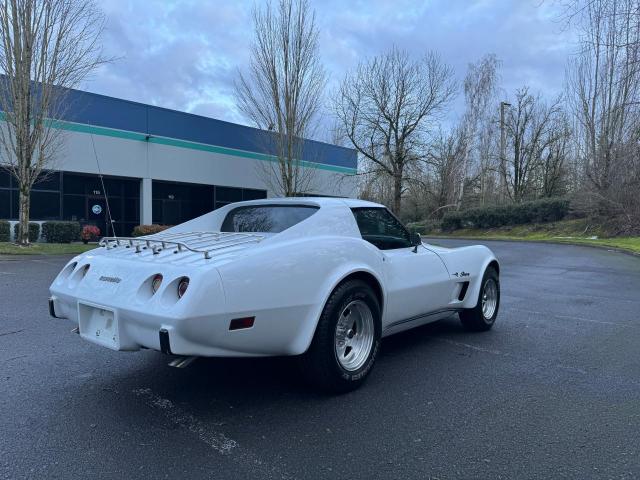 1Z37L7S411025 - 1977 CHEVROLET CORVETTE WHITE photo 4