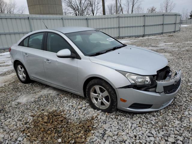 1G1PF5SCXC7194705 - 2012 CHEVROLET CRUZE LT SILVER photo 4