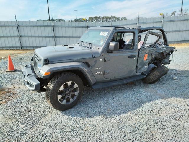 1C4HJXEG2JW246397 - 2018 JEEP WRANGLER U SAHARA CHARCOAL photo 1