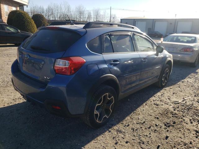 JF2GPAGC5E8247069 - 2014 SUBARU XV CROSSTR 2.0 LIMITED BLUE photo 3