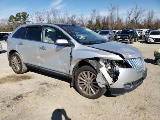 2LMDJ6JK3CBL11930 - 2012 LINCOLN MKX SILVER photo 4