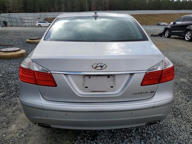 KMHGC46F69U050587 - 2009 HYUNDAI GENESIS 4.6L SILVER photo 6