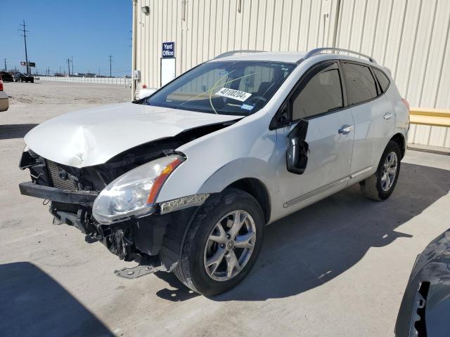 JN8AS5MTXBW155322 - 2011 NISSAN ROGUE S WHITE photo 1