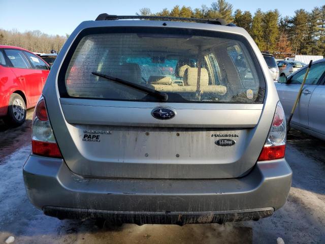 JF1SG67636H726517 - 2006 SUBARU FORESTER 2.5X LL BEAN SILVER photo 6