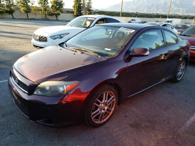 JTKDE177550015136 - 2005 TOYOTA SCION TC PURPLE photo 1