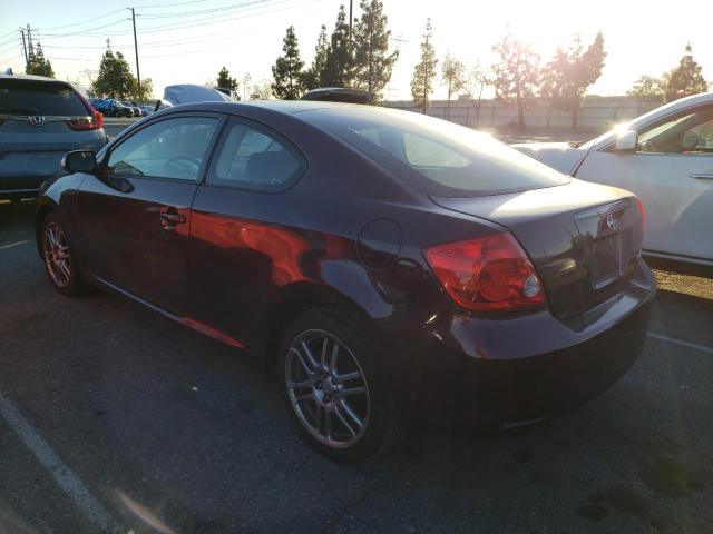 JTKDE177550015136 - 2005 TOYOTA SCION TC PURPLE photo 2