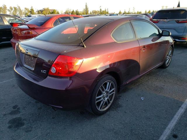 JTKDE177550015136 - 2005 TOYOTA SCION TC PURPLE photo 3