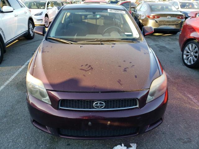 JTKDE177550015136 - 2005 TOYOTA SCION TC PURPLE photo 5
