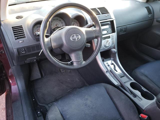 JTKDE177550015136 - 2005 TOYOTA SCION TC PURPLE photo 8