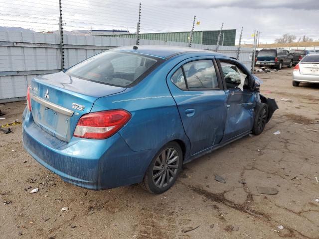 ML32F4FJXKHF17136 - 2019 MITSUBISHI MIRAGE G4 SE BLUE photo 3