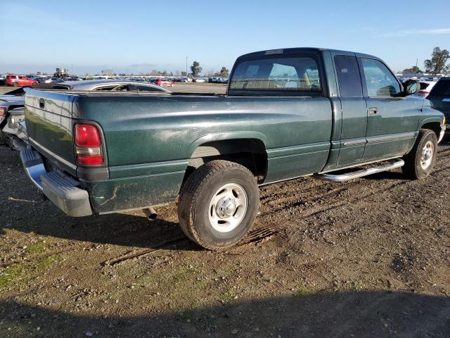 1B7KC23Z01J577788 - 2001 DODGE RAM 2500 GREEN photo 3