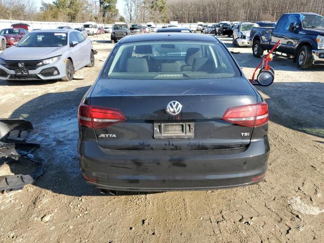 3VW2B7AJXHM240732 - 2017 VOLKSWAGEN JETTA S BLACK photo 6