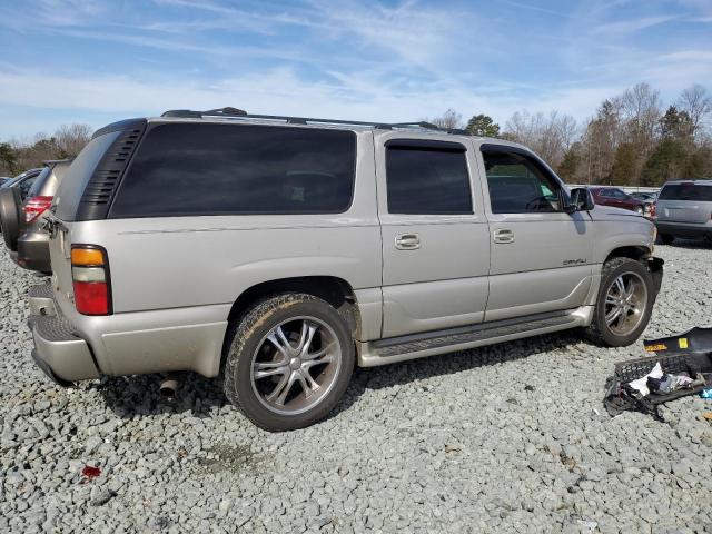 1GKFK66U56J175689 - 2006 GMC YUKON XL DENALI TAN photo 3