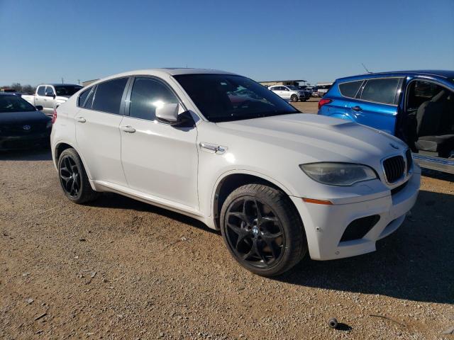 5YMGZ0C52E0C40423 - 2014 BMW X6 M WHITE photo 4