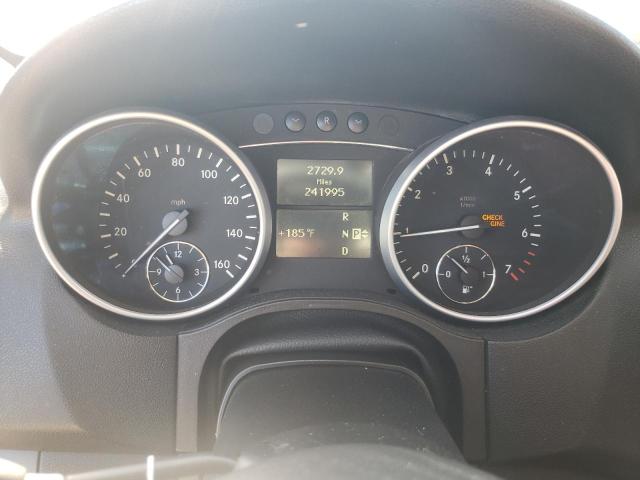 4JGBB8GB4BA637118 - 2011 MERCEDES-BENZ ML 350 4MATIC SILVER photo 9