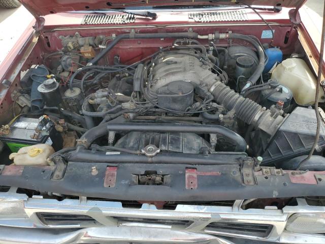 1N6HD16S1SC325907 - 1995 NISSAN TRUCK KING CAB SE RED photo 11