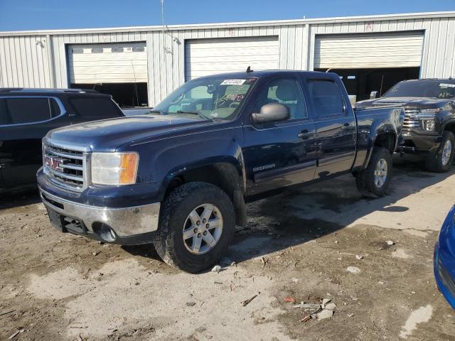 3GTP2VE70CG194332 - 2012 GMC SIERRA K1500 SLE BLUE photo 1