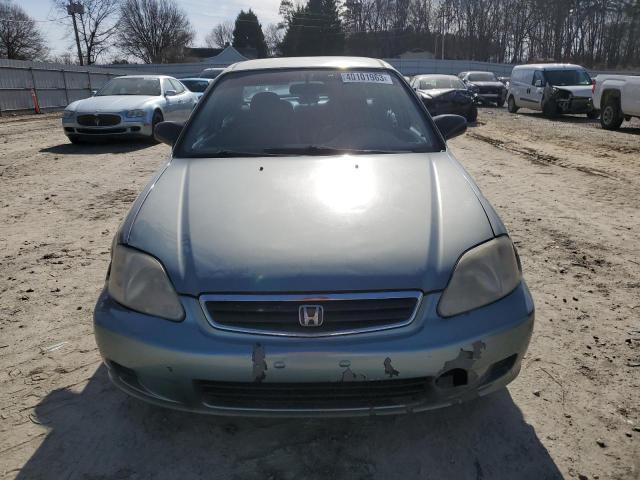 2HGEJ661XYH556394 - 2000 HONDA CIVIC BASE BLUE photo 5