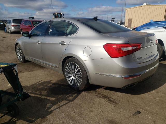 KNALN4D70E5125939 - 2014 KIA CADENZA PREMIUM SILVER photo 2