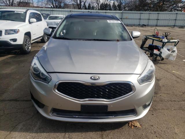 KNALN4D70E5125939 - 2014 KIA CADENZA PREMIUM SILVER photo 5