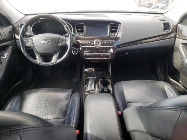 KNALN4D70E5125939 - 2014 KIA CADENZA PREMIUM SILVER photo 8