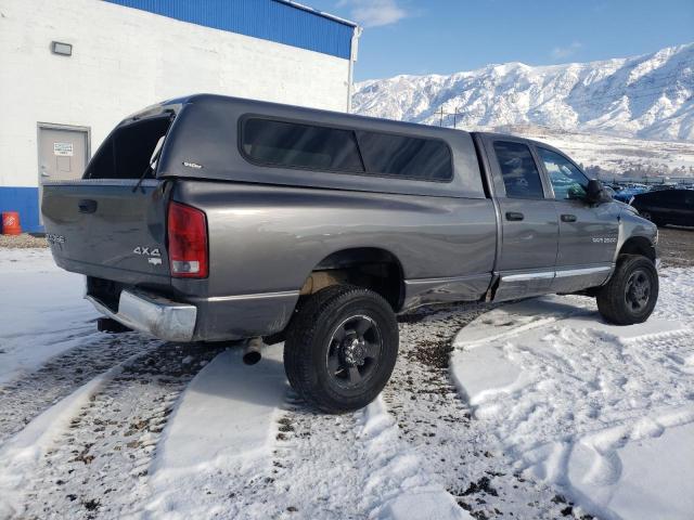 3D7KU28634G155845 - 2004 DODGE RAM 2500 ST GRAY photo 3