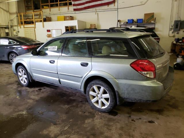 4S4BP61C097332407 - 2009 SUBARU OUTBACK 2.5I TAN photo 2