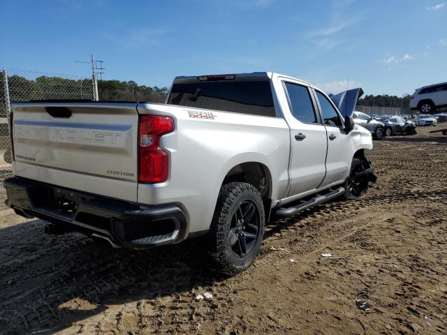 3GCPYCEF7LG357083 - 2020 CHEVROLET SILVERADO K1500 TRAIL BOSS CUSTOM SILVER photo 3